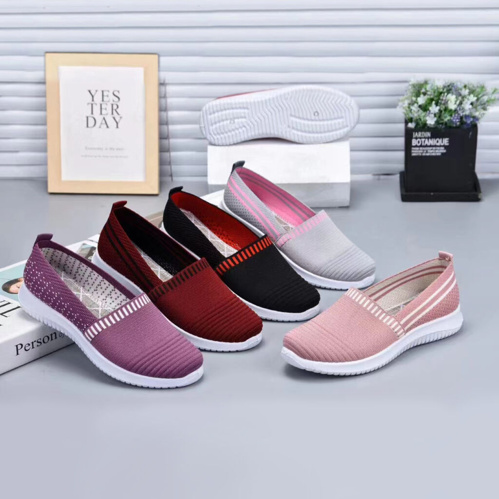 Casual Female Knitted Sneakers