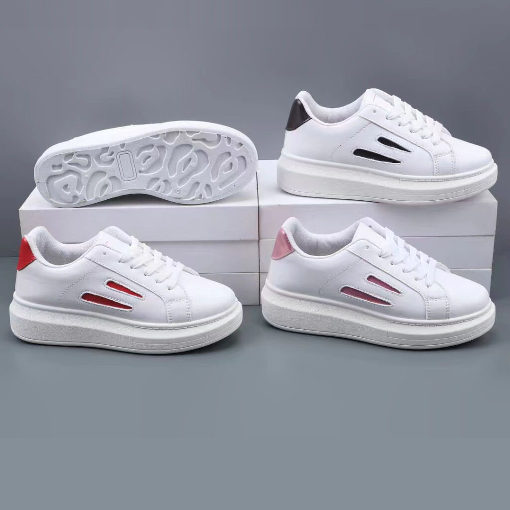 Leather Custom White Shoes