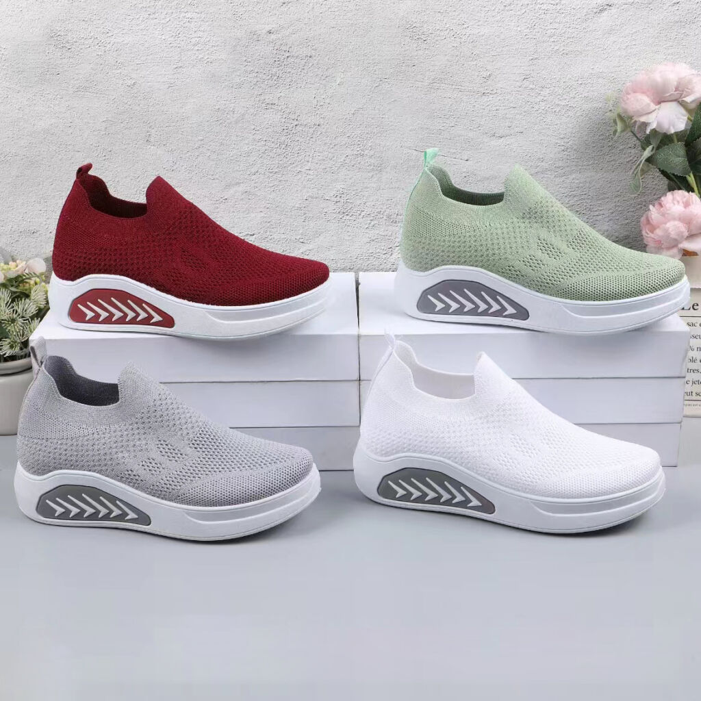 Knit Casual Shoes Women
